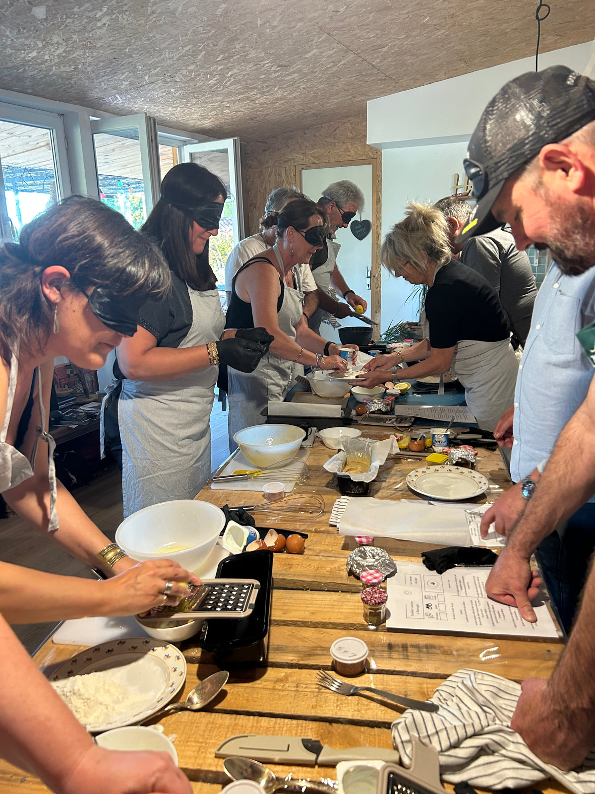 Atelier cuisine à l'aveugle - L'intuition comme guide