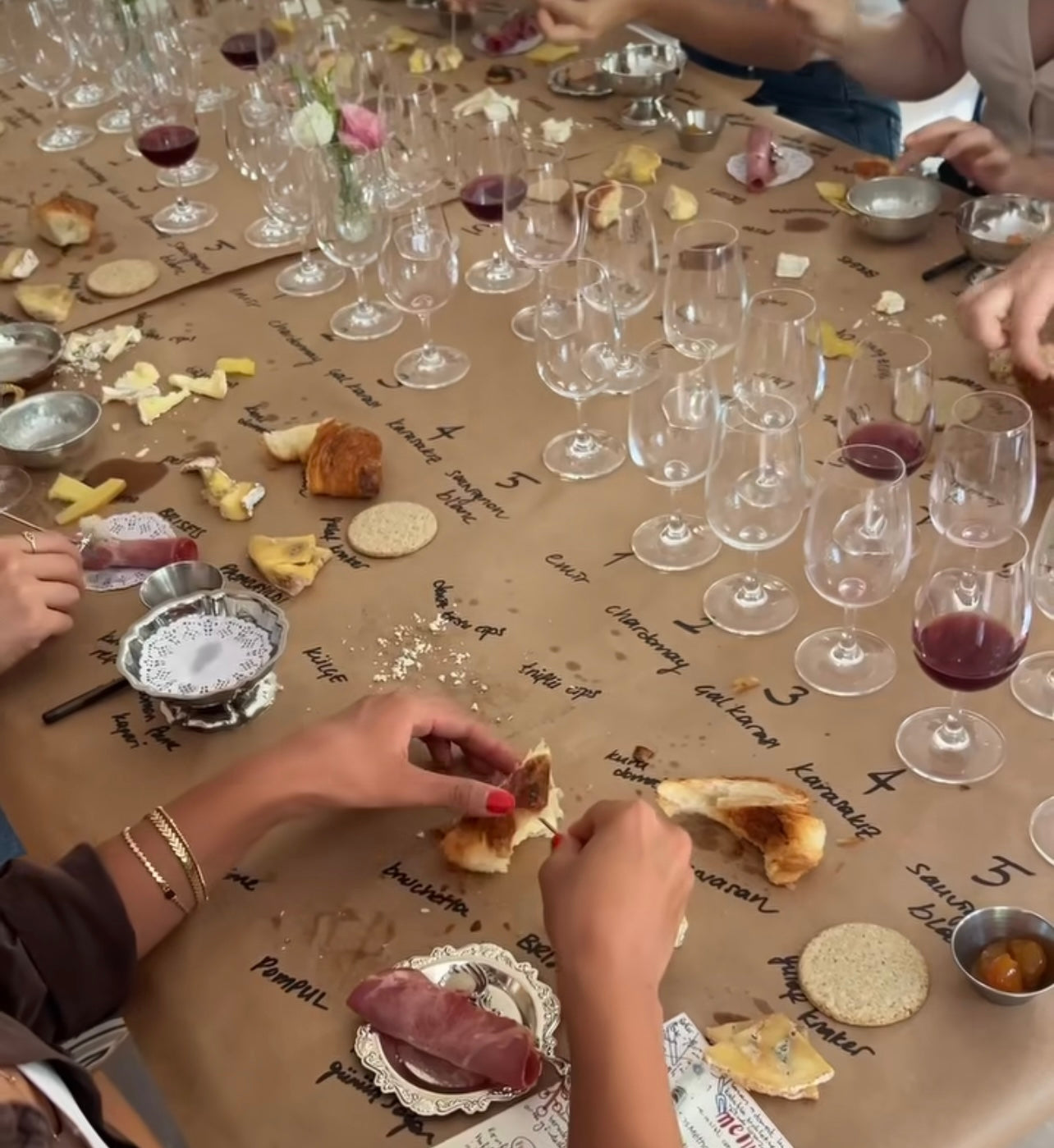 Autour du vin - le vin comme matière vivante